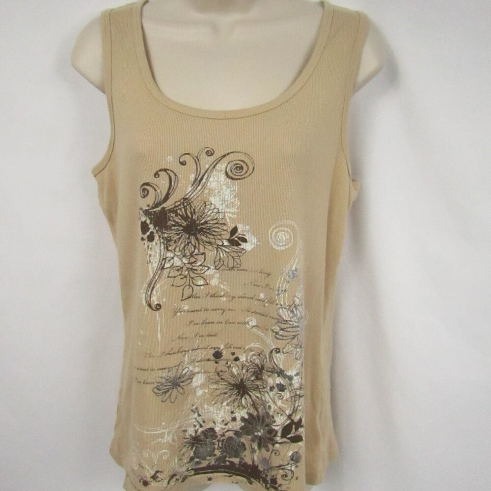 Faded Glory | Women's | XL | Tank Top | Browns